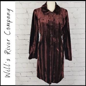 WILL’S RIVER COMPANY Elegant Faux Mink Dark Brown